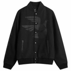 By Parra Men's Not Movie Quality Varsity Jacket in Black