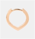 Repossi Antifer 18kt rose gold single earring with diamonds
