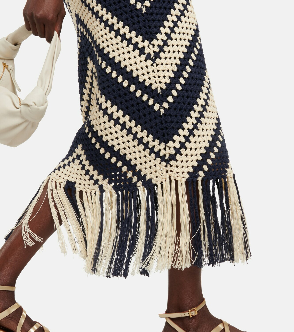 Zimmermann Chintz crochet midi skirt Zimmermann