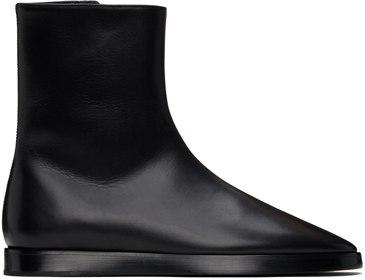 Photo: Fear of God Black High Mule Boots