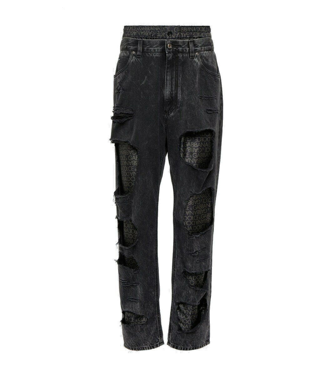 4890 Women's Cargo Pants High Waisted Ripped Straight Jeans