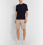 Brunello Cucinelli - Linen and Cotton-Blend Cargo Shorts - Sand