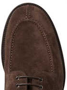 Mr P. - Jacques Shearling-Lined Suede Boots - Brown