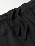 Nike - Sportswear Club Slim-Fit Tapered Cotton-Blend Jersey Cargo Sweatpants - Black