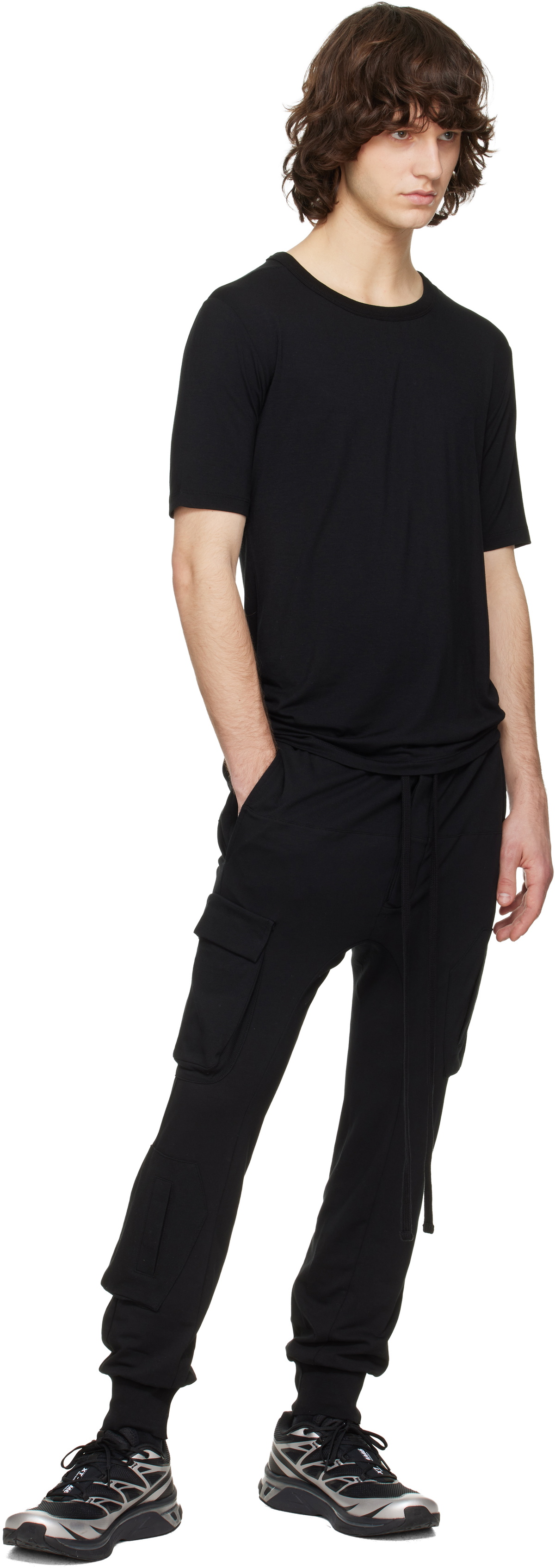 thom/krom Black M ST 512 Cargo Pants