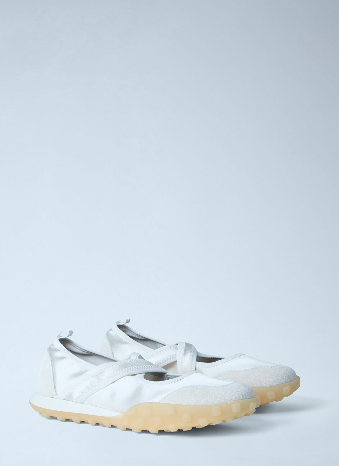 Jil Sander Satin Strap Slip-On Shoes
