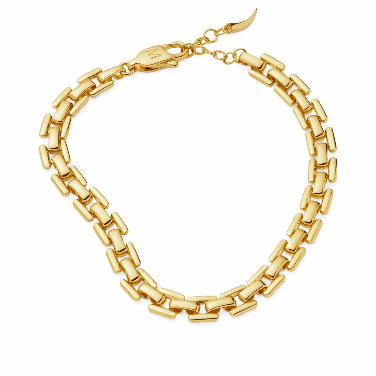 Missoma Women's Timepiece Link Chain Bracelet in Gold