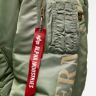 Mastermind Japan Men's x Alpha MA-1 Jacket in Olive