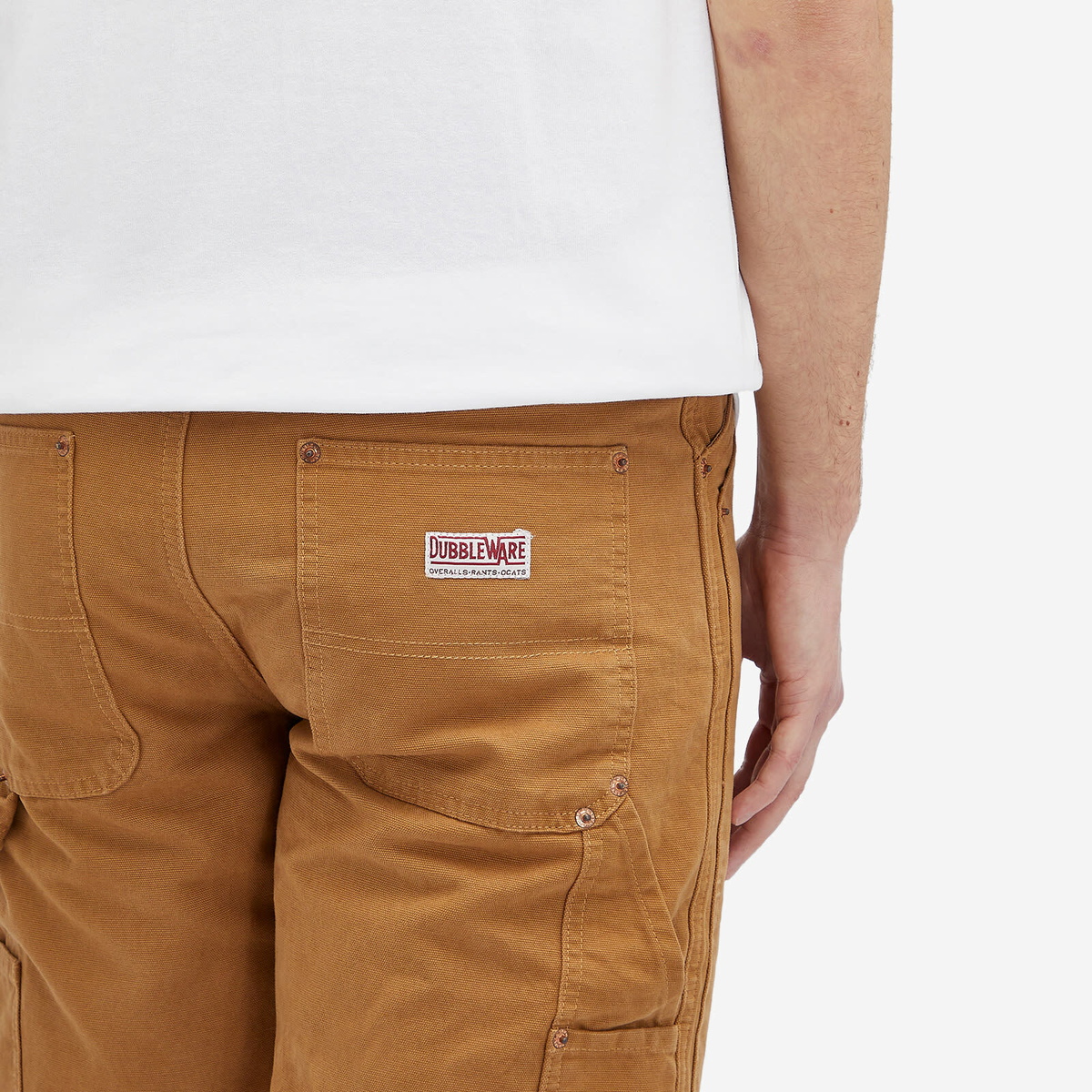 Dubbleware Men's Brewster Doubleknee Pants in Tan