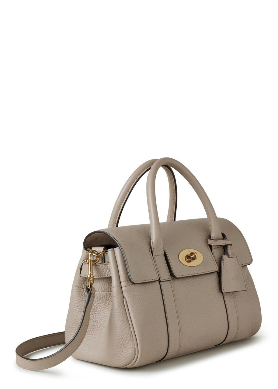 Mulberry Bayswater Grained Leather Cross-body bag - Taupe - One Size