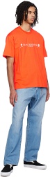 MASTERMIND WORLD Orange 3D Skull T-Shirt