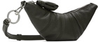 LEMAIRE Gray Cross-Body Croissant Coin Pouch