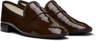 Repetto Brown Michael Rubber-Sole Loafers
