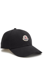 Moncler Logo-appliquéd Twill cap - Black - One Size