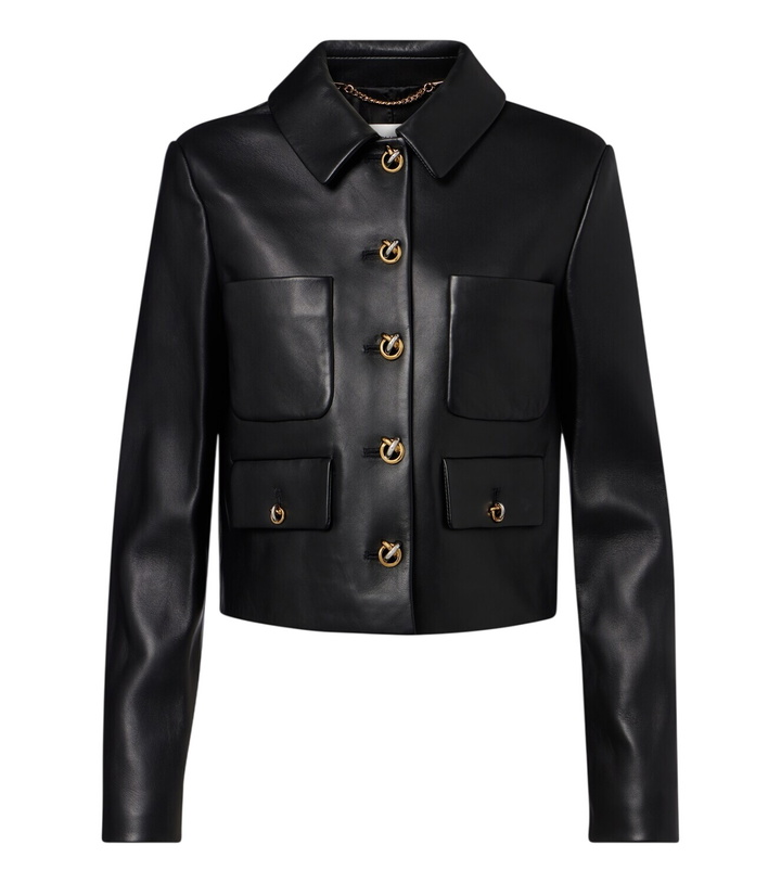 Photo: Altuzarra Astley leather jacket