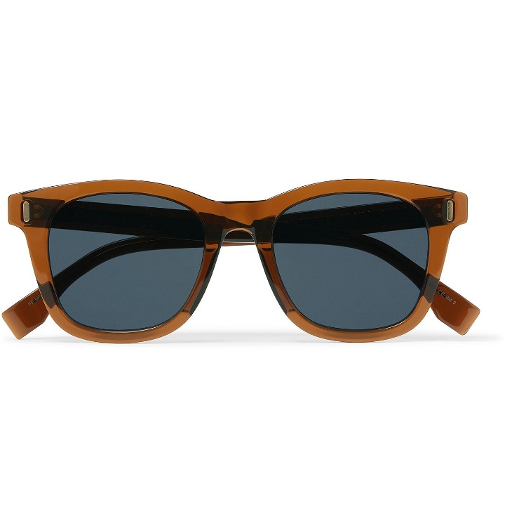 Photo: Fendi - D-Frame Acetate Sunglasses - Brown
