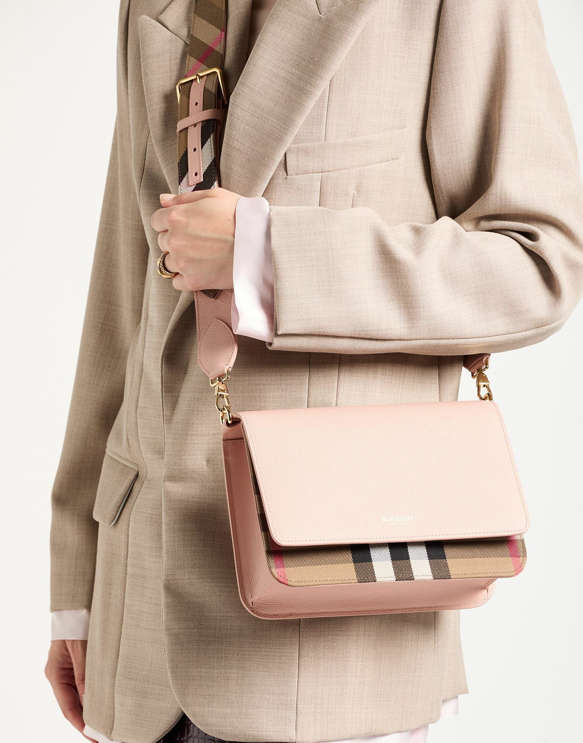 Burberry Womens Cross-body bag Blush
