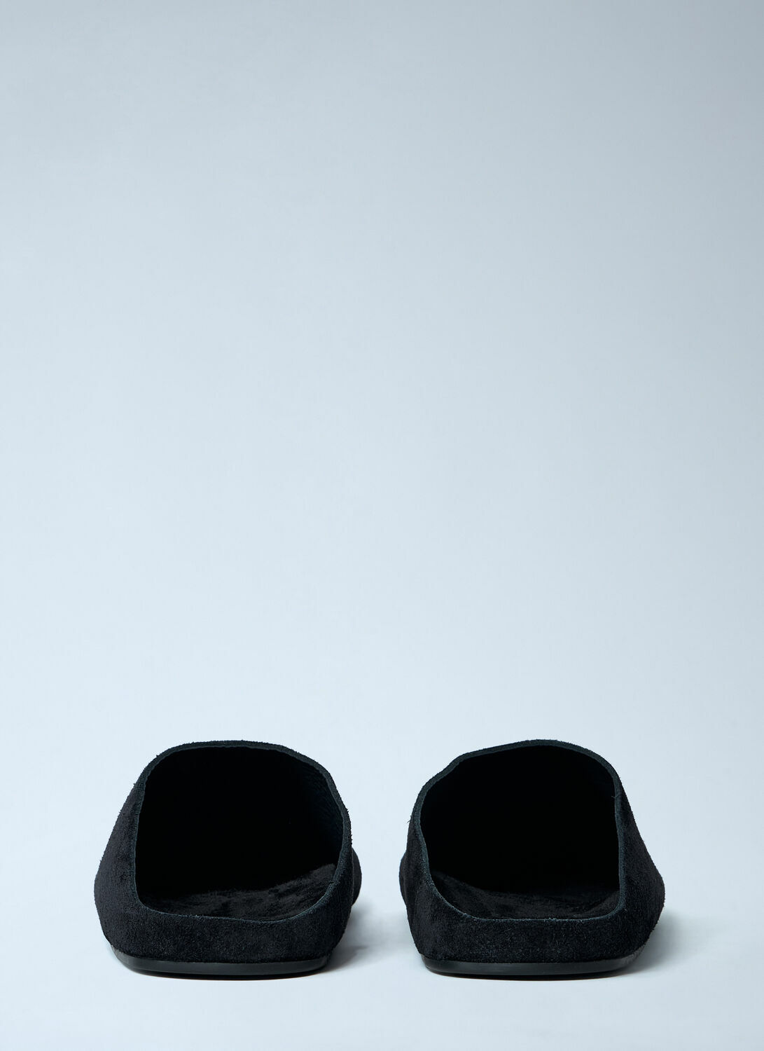The Row Hudson Suede Mules