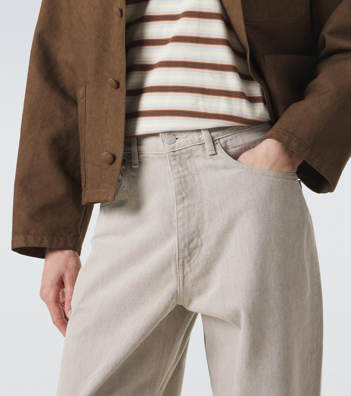 Auralee Wide-leg jeans