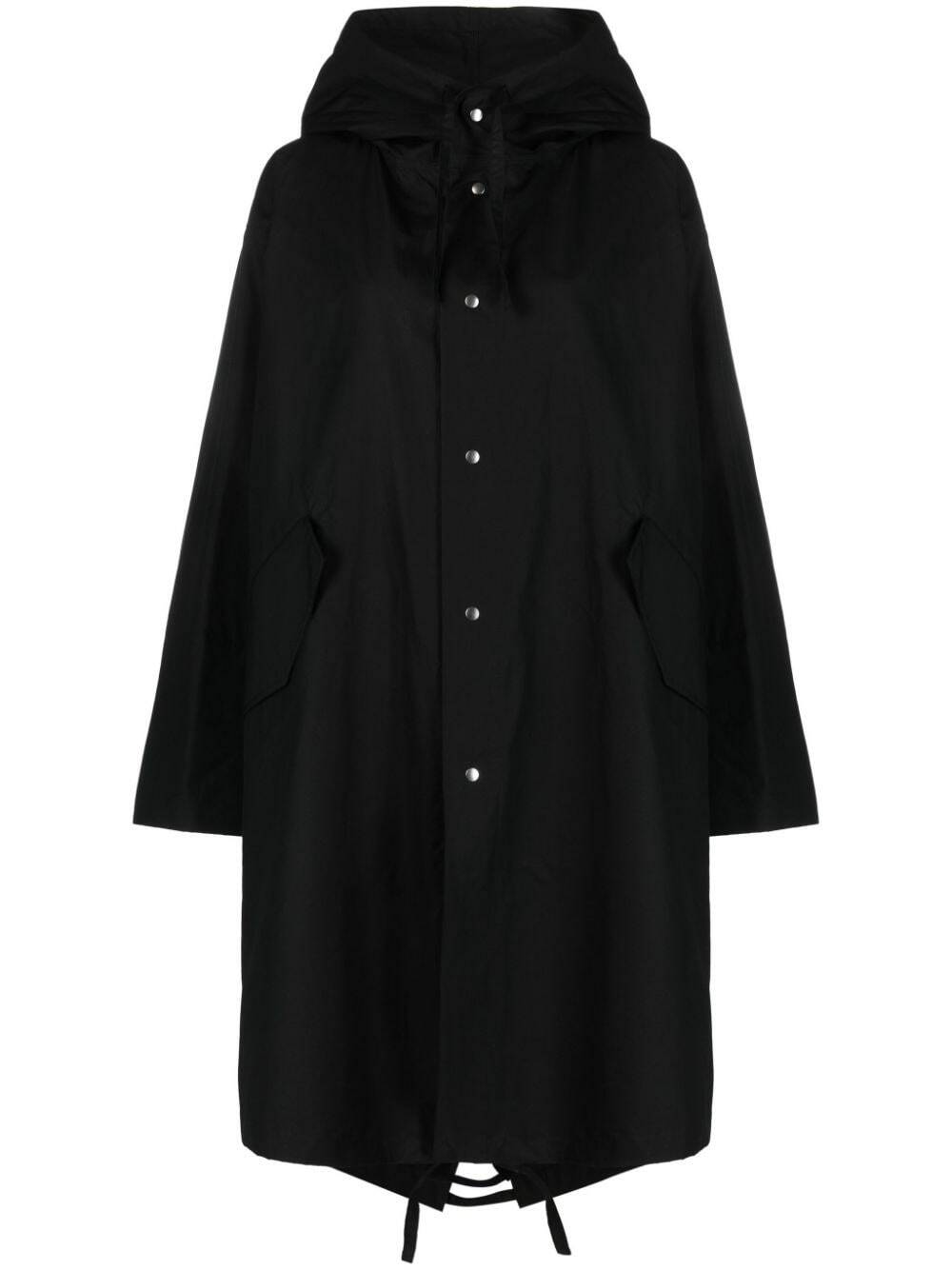 JIL SANDER - Cotton Midi Parka Coat Jil Sander