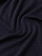 Incotex - Slim-Fit Virgin Wool Polo Shirt - Blue
