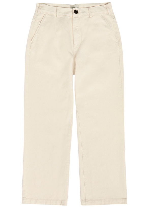 Photo: Oliver Spencer Utility Straight-leg Cotton Trousers Ecru