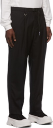 Gramicci Black Sophnet Edition 1Tuck Wide Ventilation Trousers