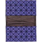 Bao Bao Issey Miyake Blue Oyster Bifold Wallet