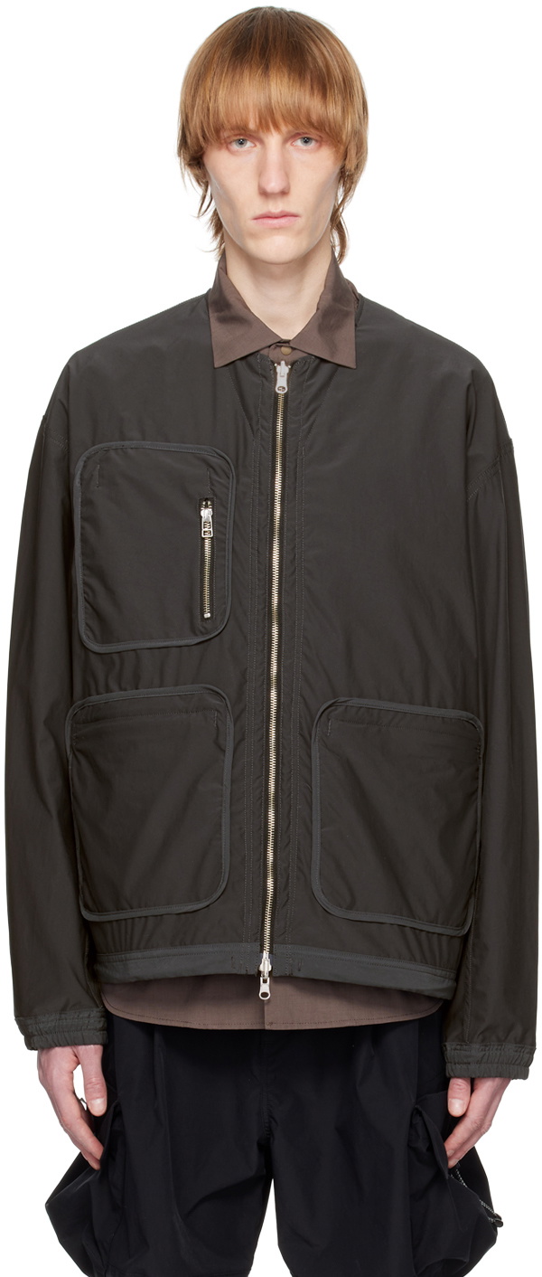 meanswhile Khaki 4Way Reversible Jacket