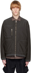 meanswhile Khaki 4Way Reversible Jacket