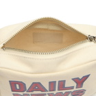 Unlikely Dry Goods Men's Daily News Miniature Messenger Bag in Natural 