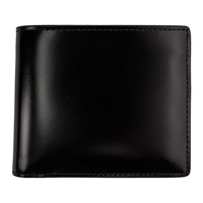 Photo: Maison Margiela Black Leather Bifold Wallet