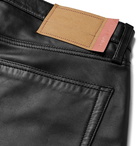 Acne Studios - 1996 Slim-Fit Leather Trousers - Black