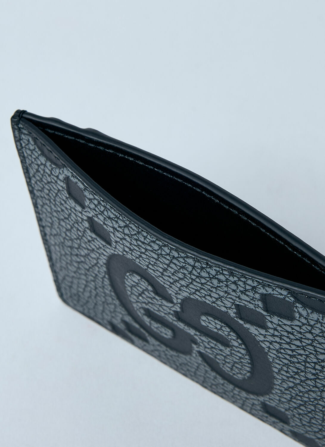 Gucci Leather Maxi GG Cardholder