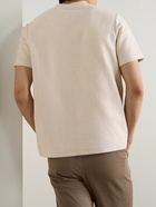 Mr P. - Textured Cotton T-Shirt - Neutrals