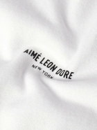 Aimé Leon Dore - Logo-Print Cotton-Jersey T-Shirt - White