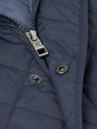 Peter Millar - Suffolk Quilted Recycled-Shell Coat - Blue