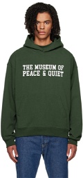 Museum of Peace & Quiet Green Campus Hoodie