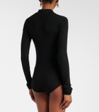 The Frankie Shop Solana wool, silk, and cashmere bodysuit