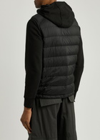 Moncler Barthe Quilted Shell Gilet Black