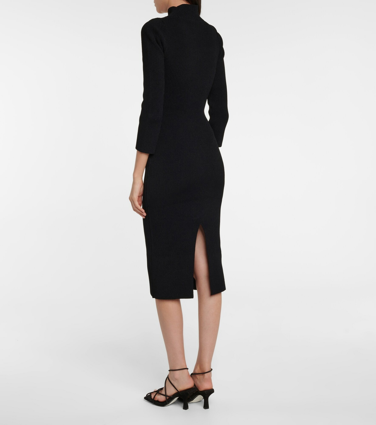 Khaite - Mischa ribbed-knit midi dress