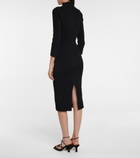 Khaite - Mischa ribbed-knit midi dress