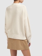 WEEKEND MAX MARA Wales Cotton Blend Knit Cardigan