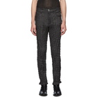 Issey Miyake Men Black Torus Jeans