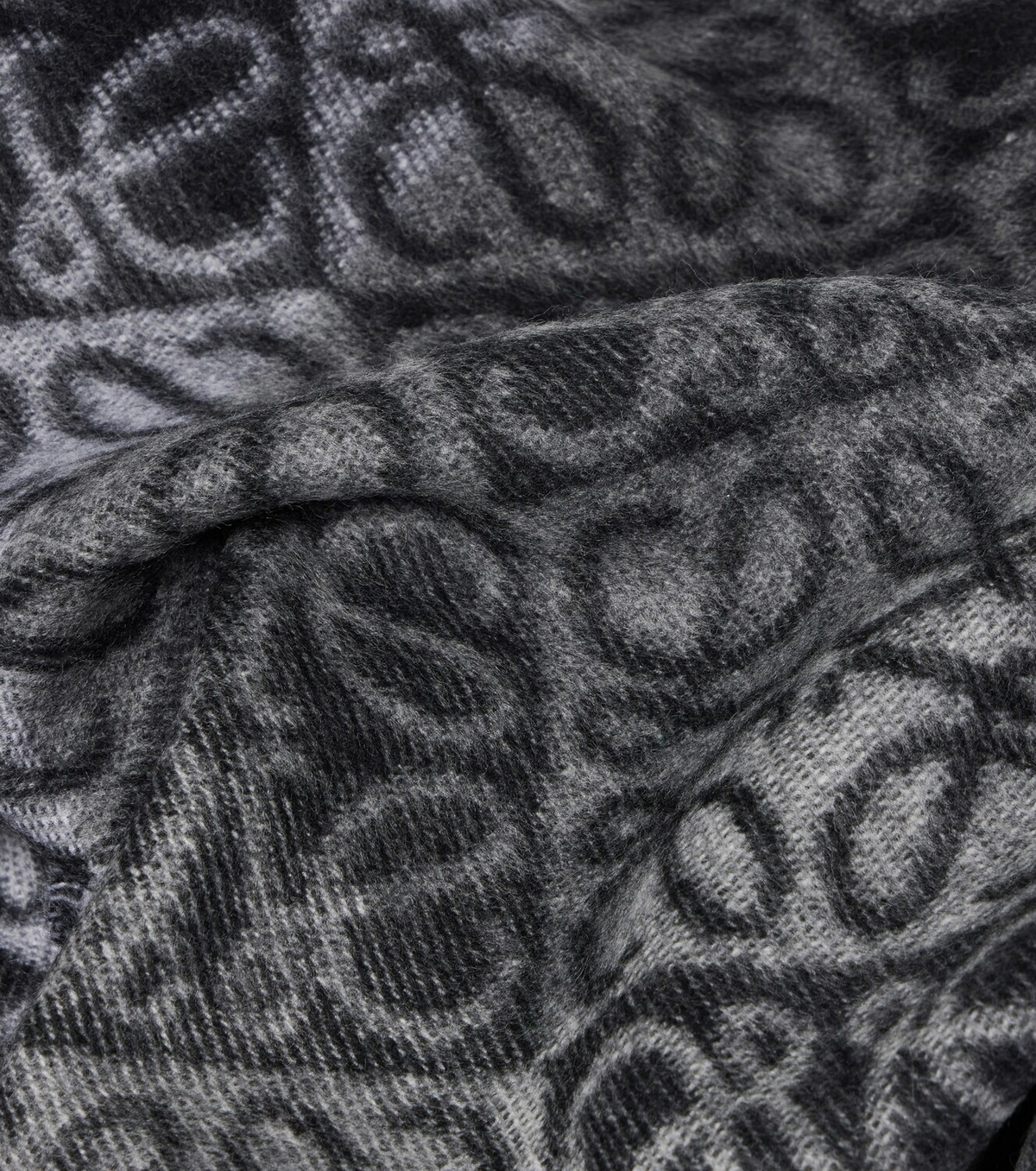 Loewe Anagram wool and cashmere scarf