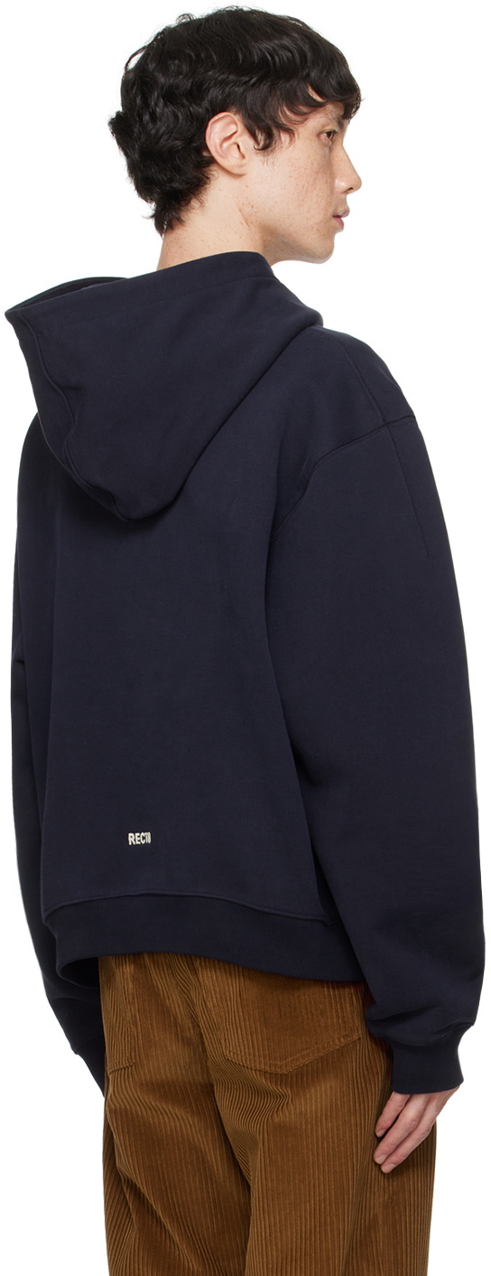 [RECTO] / ☆ 24FW RC RECREATION HOODIE SWEATSHIRT / NAVY Recto Navy Recreation Hoodie Recto