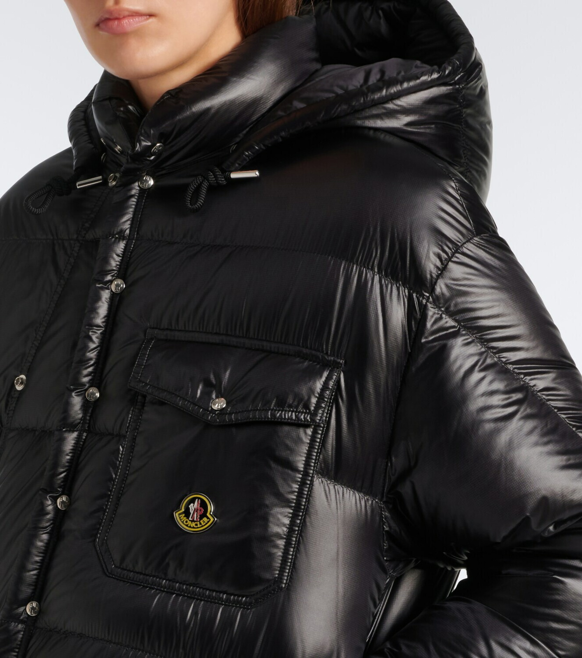 Moncler Karakorum hooded down jacket