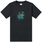 C.P. Company Reverse Print Double Logo Tee