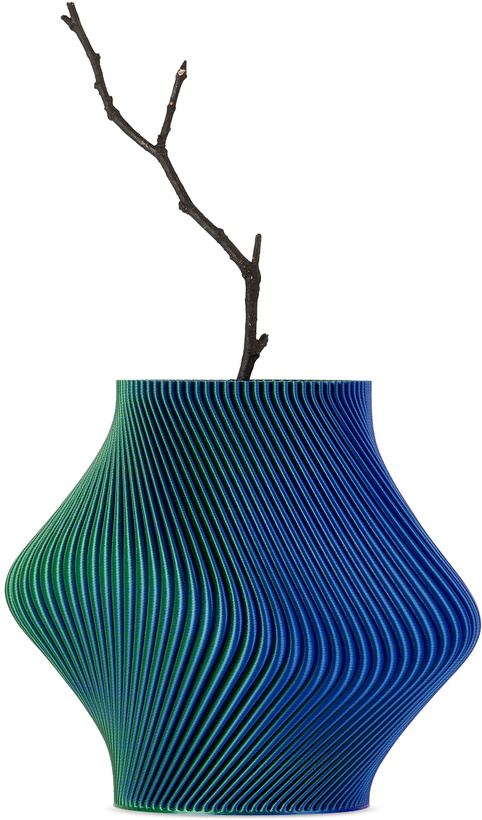 Photo: Sheyn SSENSE Exclusive Green Bloz Vase