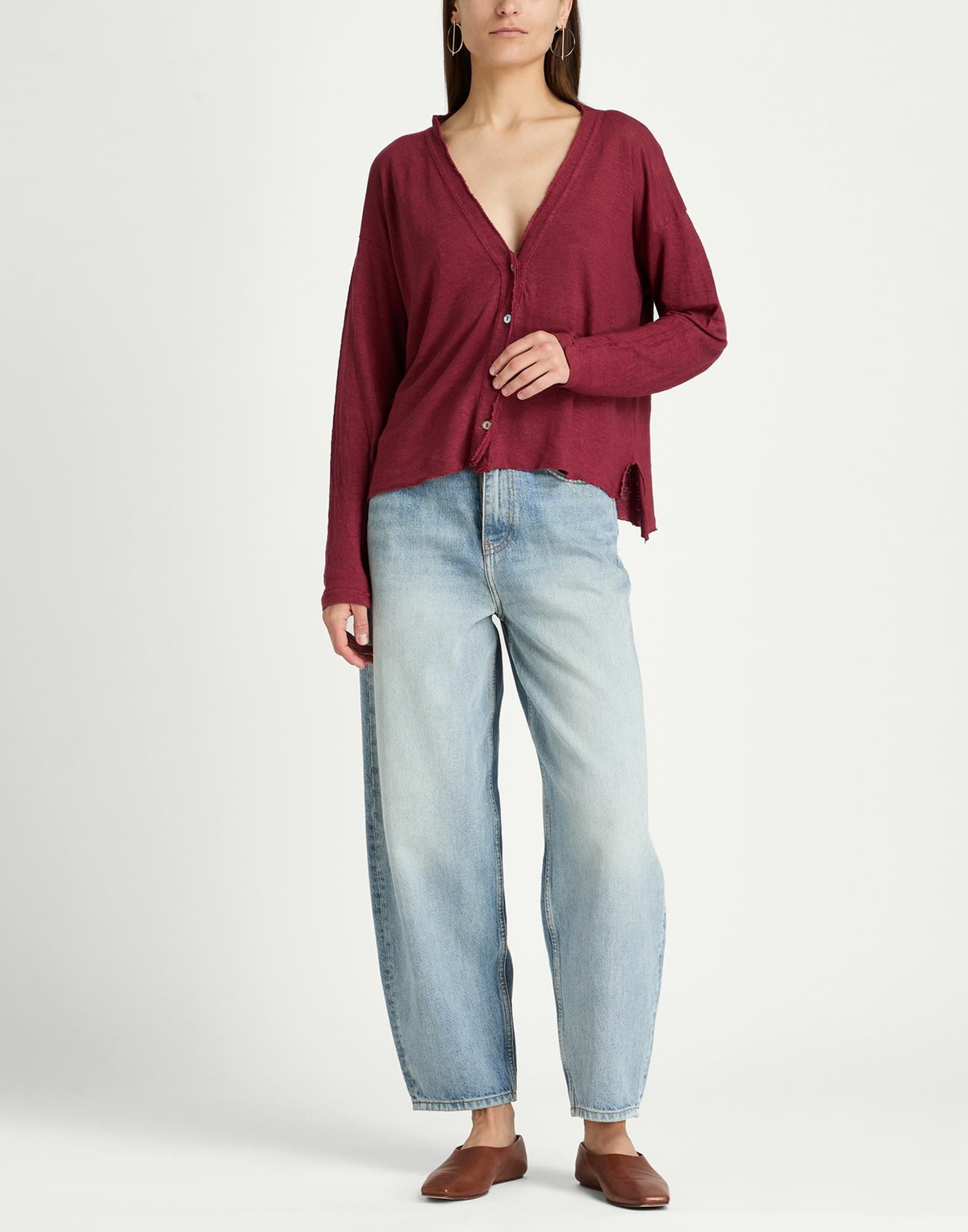 Crossley Womens Cardigan Garnet